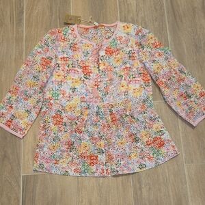Joules NWT Floral Multicolor Top